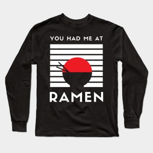 Ramen Bowl Long Sleeve T-Shirt